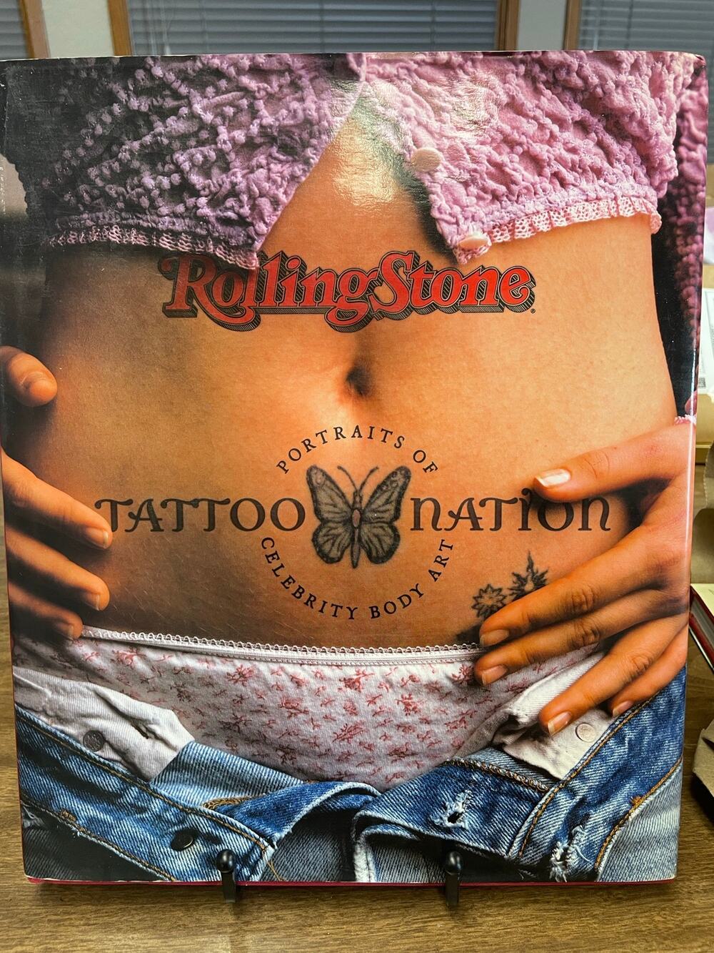 Rolling Stone Tattoo Nation Celebrity Tattoos Hardcover Photography Book